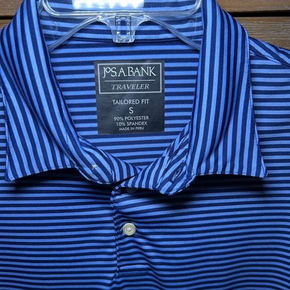 Men's Blue Striped Shirt - Picture 2 of 2